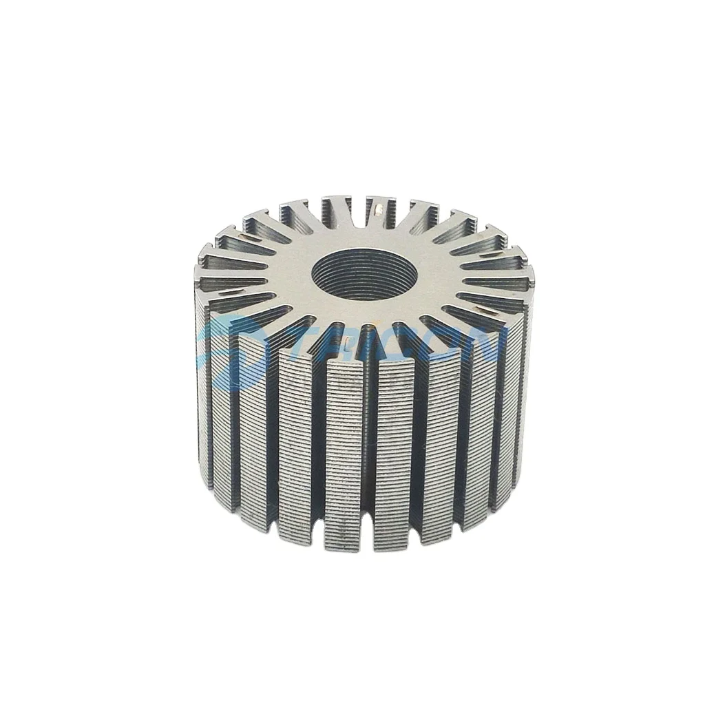 Manufacturers produce stamping DC motor accessories iron core stamping DC motor rotor 68A series iron core