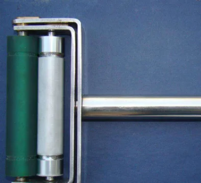 Миниизолатор чернил с керамическим анилоксовым роликом