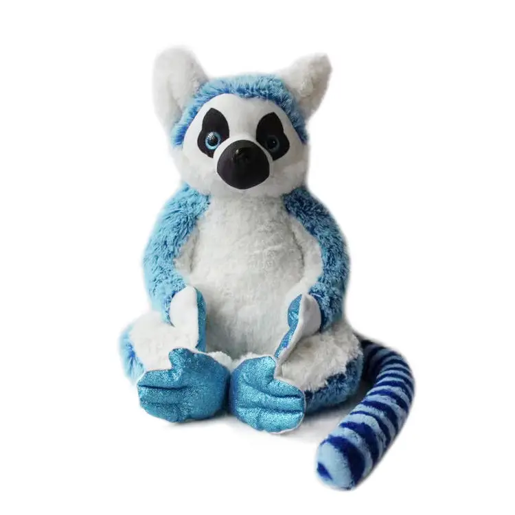 Customize Logo Soft Tailed Lemur Stuffed Animal Plush Lemur Plush Toy