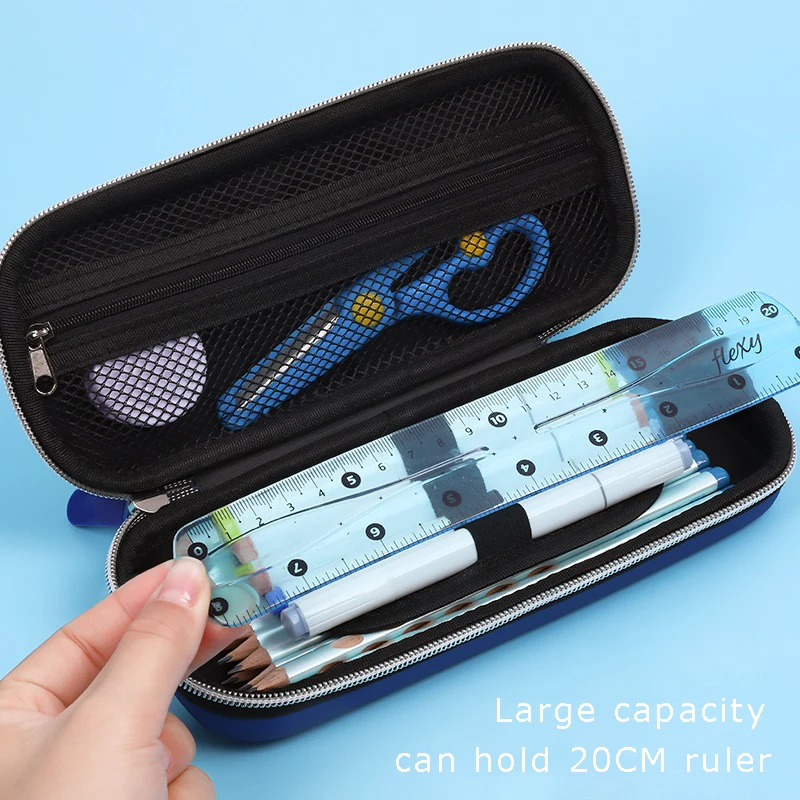 Cute cartoon space men high capacity EVA pencil case