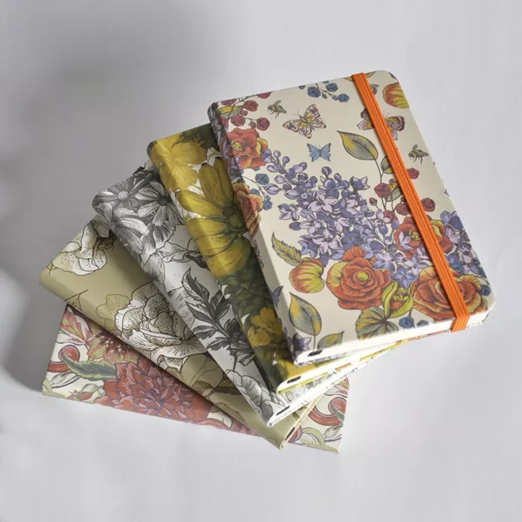 Customized Filling Paper Color Printing Hardcover Multi-size School Diary Notebook