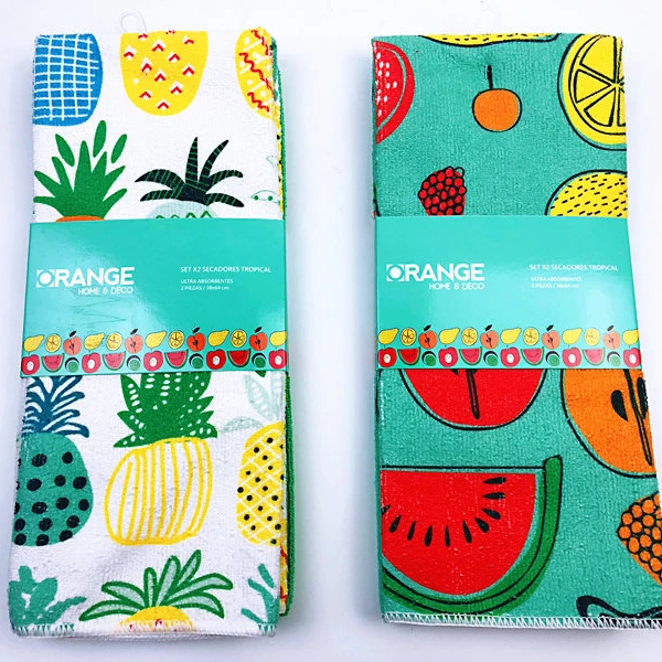 Пользовательское высококачественное кухонное полотенце из микрофибры