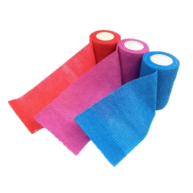 10cm*4.5m Elastic Cohesive Bandage for Animals Protection