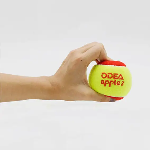 Good Quality ITF Approved Custom Logo Stage 3 Low Pressurized Red Tennis Ball For Kids