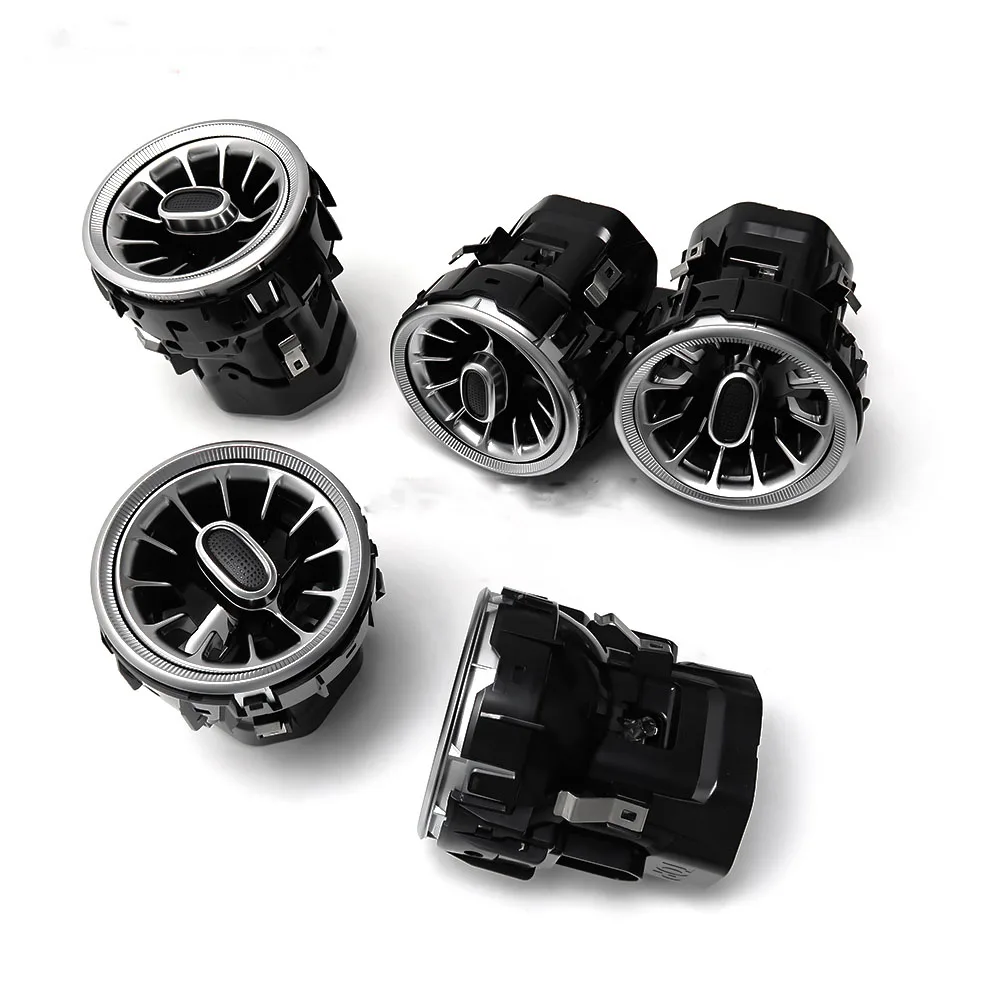 Car Accessory Interior Air Condition AC Vent Outlet Turbo Trim For Benz V Class Vito Viano Valente Metris W447 15-19