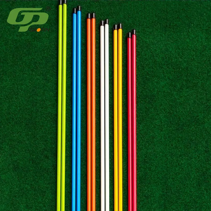 Wholesale 2pcs Per Set Golf Speed Golf Direction Indicator Stick Golf Swing Trainer Aid Practice Training Equipment