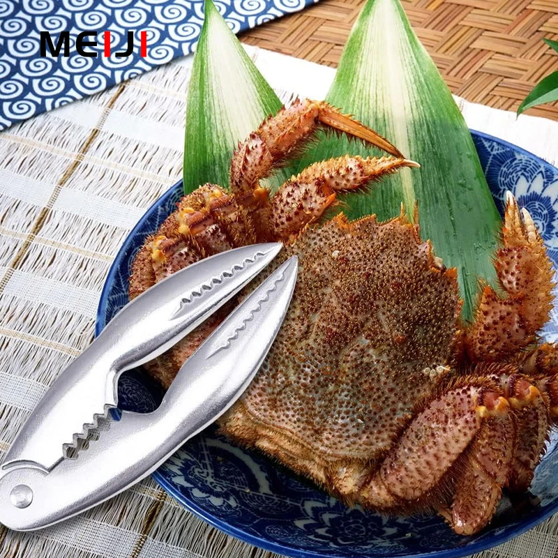 MEIJI New Arrivals Product Kitchen Accessories Manufacturers Sea Food Tools Seafood Forceps Crab Leg Tools