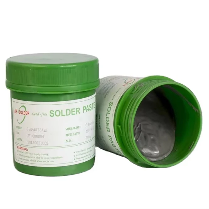 Sn42Bi57Ag1 Low temperature solder paste for SMT reflow soldering