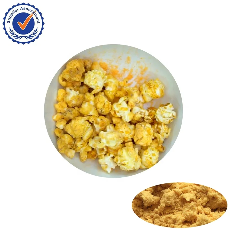 High quality Halal 500g dried Chicken Salted Egg Seasoning Powder chips popcorn fries