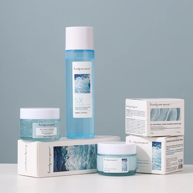 Manufacturer Improve Skin Care Set Soothe Sensitive Facial Cream Ceramide Facial Moisturizing Face Cream