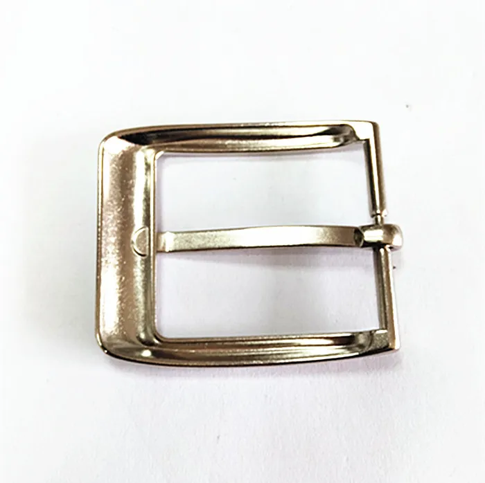China factory custom logo shiny metal buckle for lady leather belts