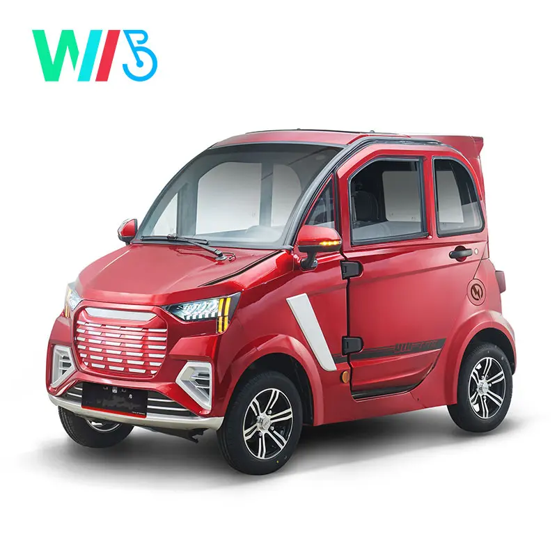 China Supplier OEM Urban Electric Car for Passenger 4 Seaters Smart Car CE Certificate 4 Wheels Mini Electric Car