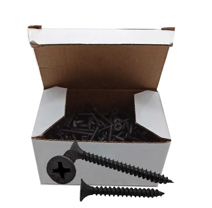 Metric drywall black gypsum board screw drywall screw to wood