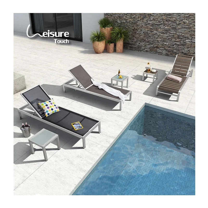 Coets  beach pool lounge swimming chair chaise outdoor bed sun loungers