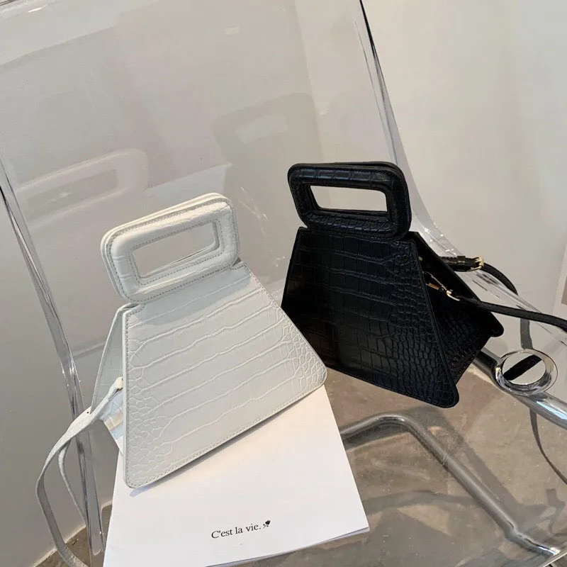 
2020 Stone Pattern High Quality Crocodile skin Women Purses and Handbags Crossbody Luxury Messenger Shouder Purse 