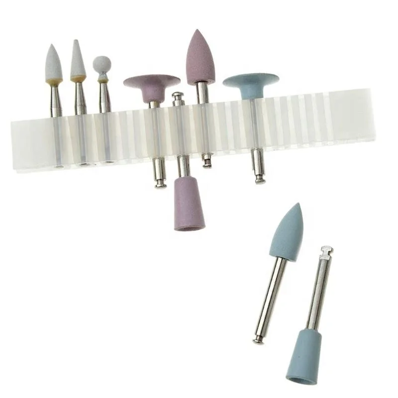 Dental material instrument composite polishing stone RA0309 kits assorted Dental Prophy stone coloring New dentist use