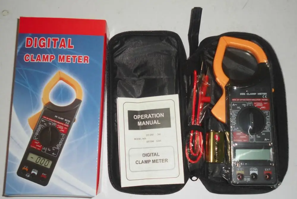 
popular digital clamp meter 266 factory direct sale 