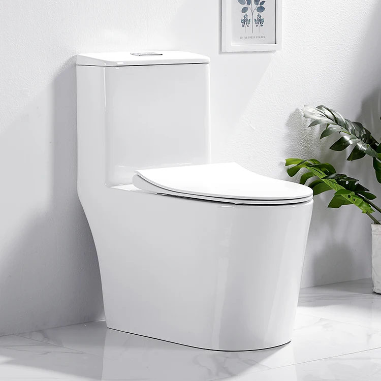 
Wholesale modern inodoros washroom western sanitary ware bathroom water closet one piece siphon chinese ceramic toilet wc 