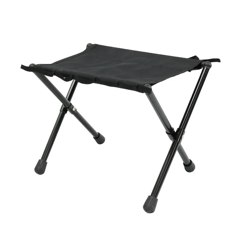 Portable Aluminum Mini Fishing Camping Stool with Hanging Loop