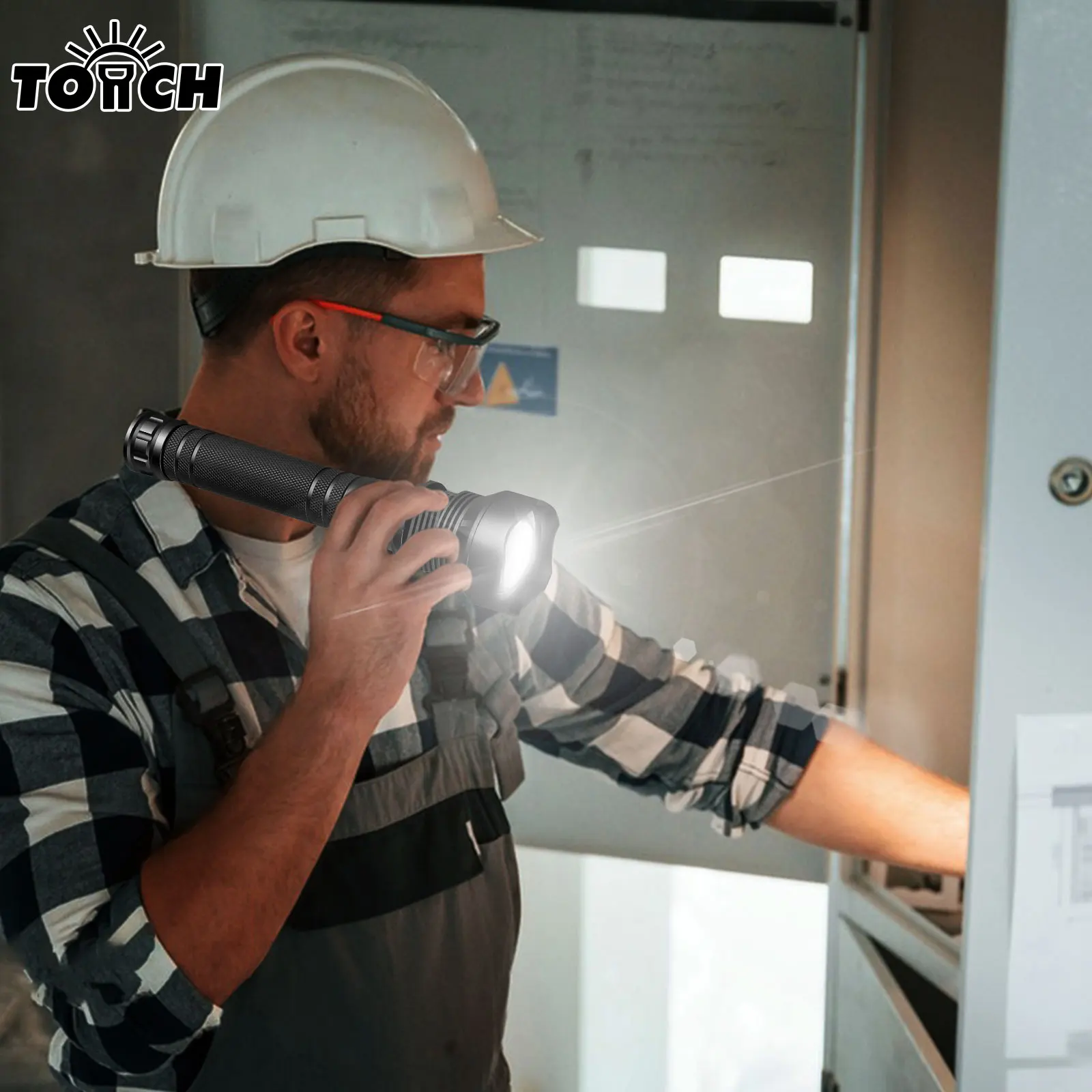 Spot goods aluminum alloy quad core ultra bright p70 torch light 20W powerful xph 70 flashlight