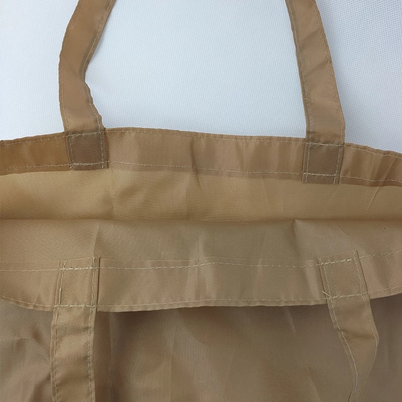 Foldable Tote Bag Bottle Recycled Polyester Nylon Ripstop Folding Bag Women Tote Bag Pet Plastic