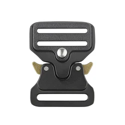 New Military Quick Release Metal Belt Buckle 40mm Aluminum Alloy Tactical Buckle