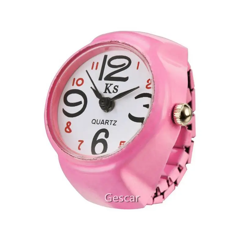 Hot Sale Waterproof Ring Watch Creative Fashion Stainless Steel Quartz Ring Watch Stlyish Gift Finger Ring Watch