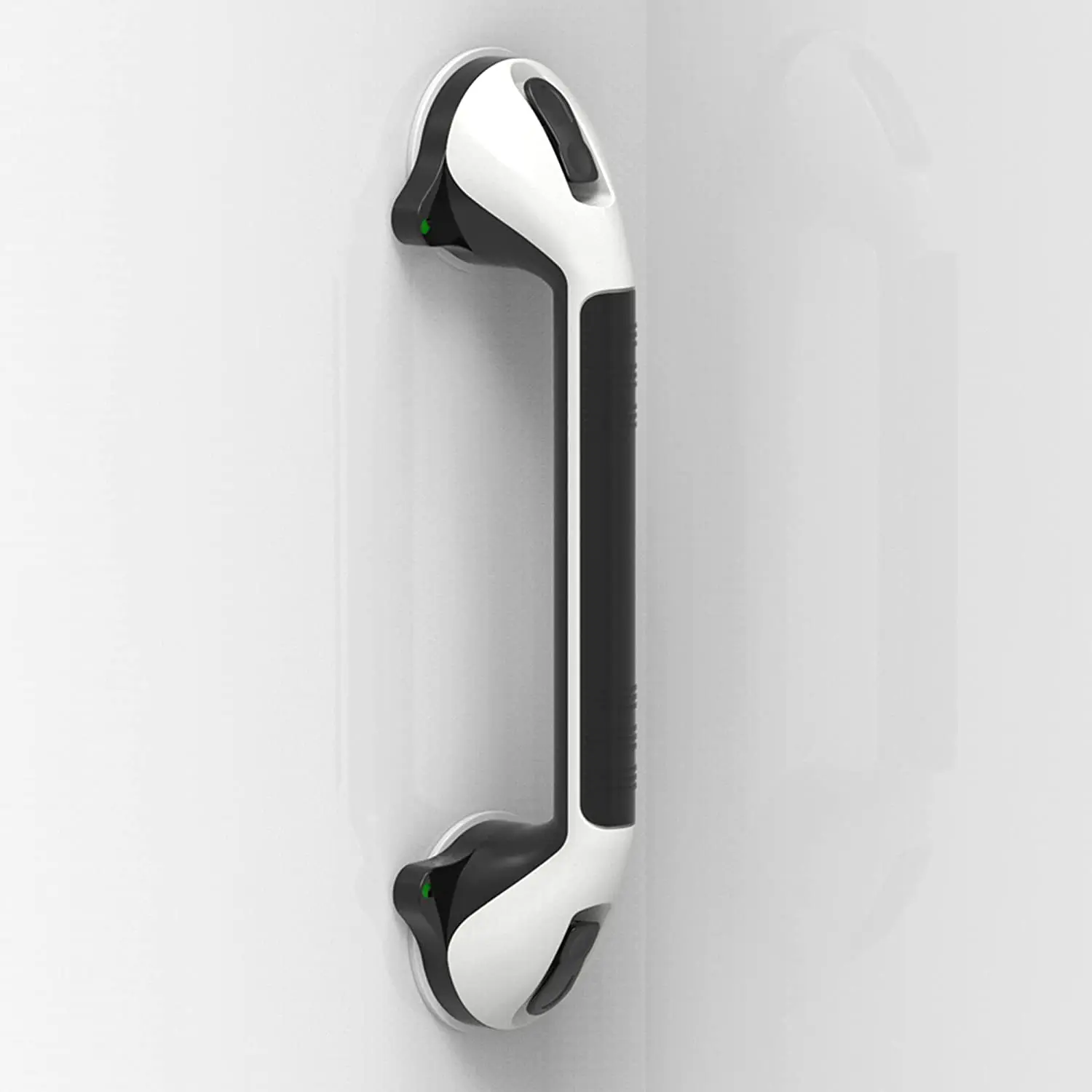 modern bathroom anti-slip handle black grab bars plastic shower Balance Hand Rail 16.5 inches super suction grab bar