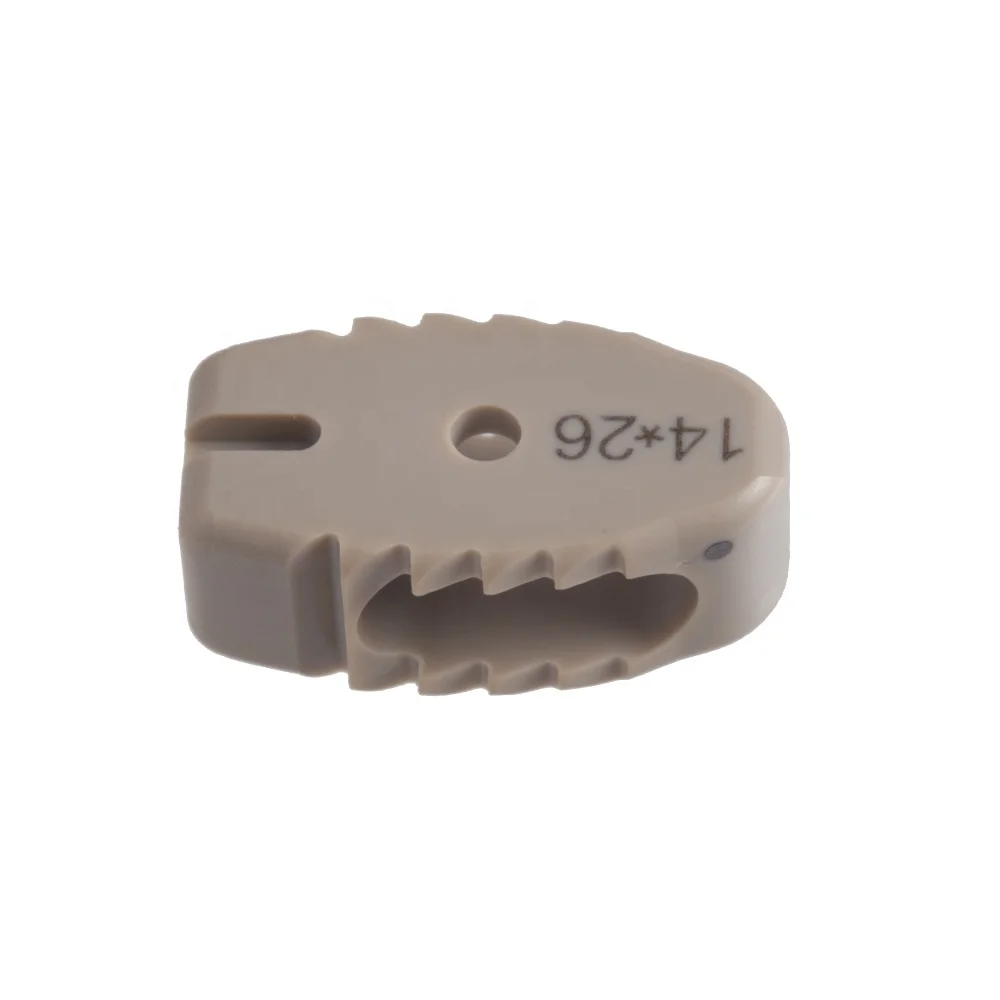 Quality Assured Orthopedic Surgery Implants PLIF Peek Cage for Cervical Fixation Plif Peek Cage for Spine Fixation Spine Implant