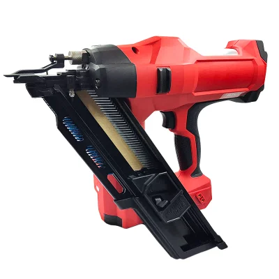 pneumatic gasless cheap best cordless battery framing nail gun 1st fix high quality