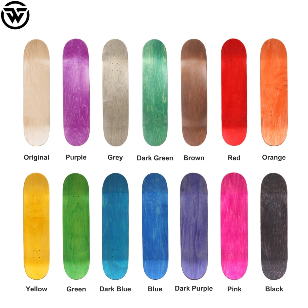 WOODSEN custom skateboard set up 7.75 8.0 blank 8 layers maple complete skate board for child low price cheaper skate board