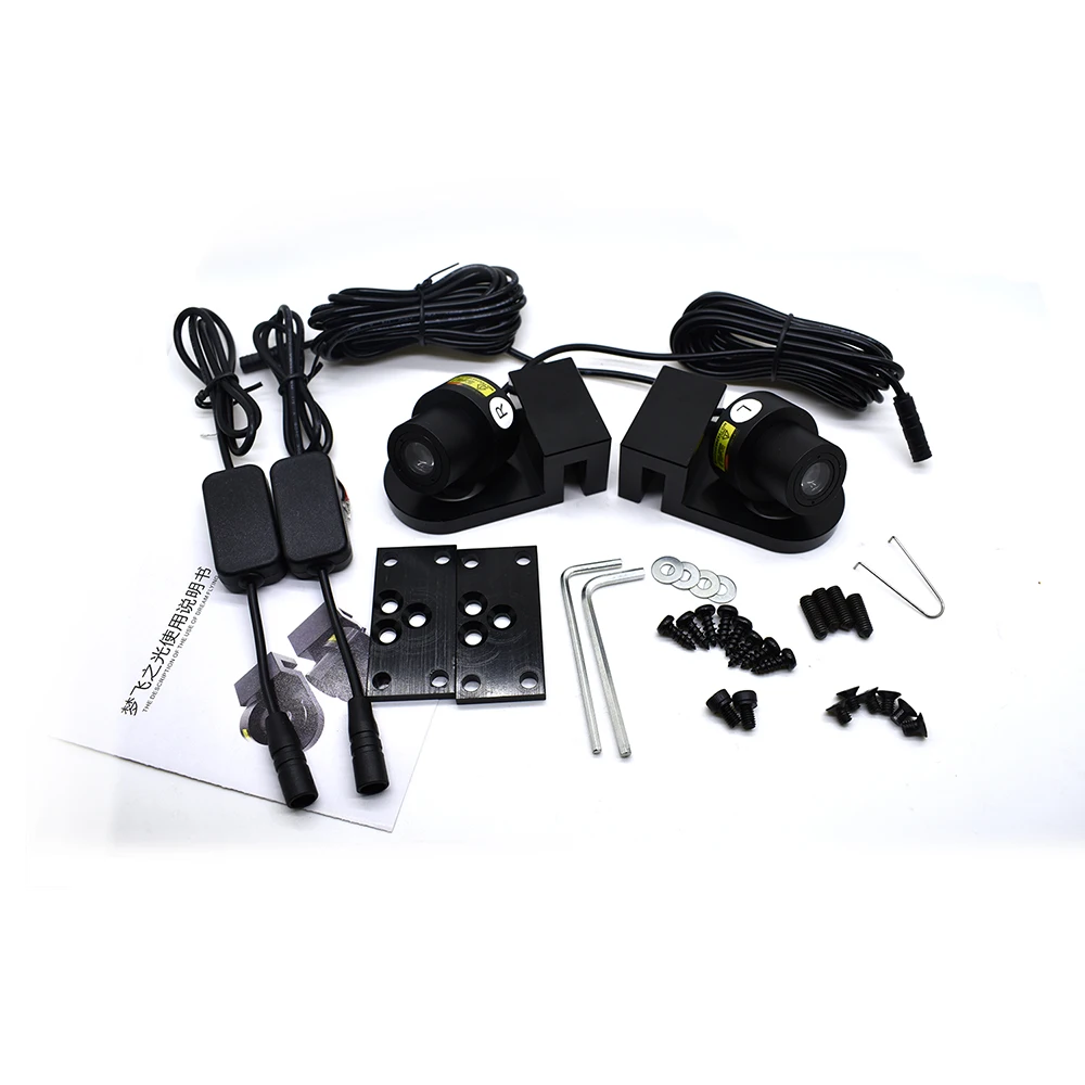 High quality Waterproof Car atmsphere lamp Door LED Lighting Welcome Ghost Courtesy Angel Wing Projector Light All Car