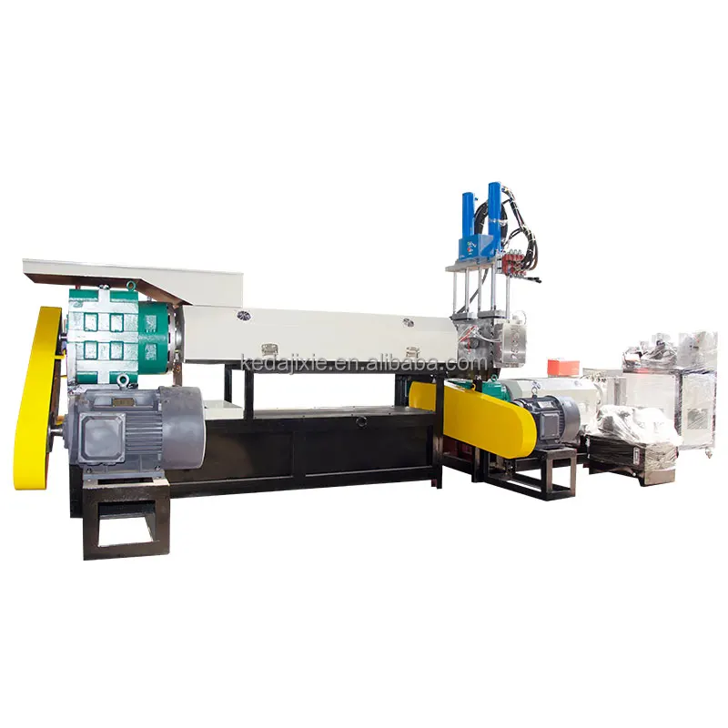 ABS PP PE PS PC PVC Recycling Plastic Granulator Making Waste Pelletizing Machine Granules Scrap Pelletizer Manufacturer