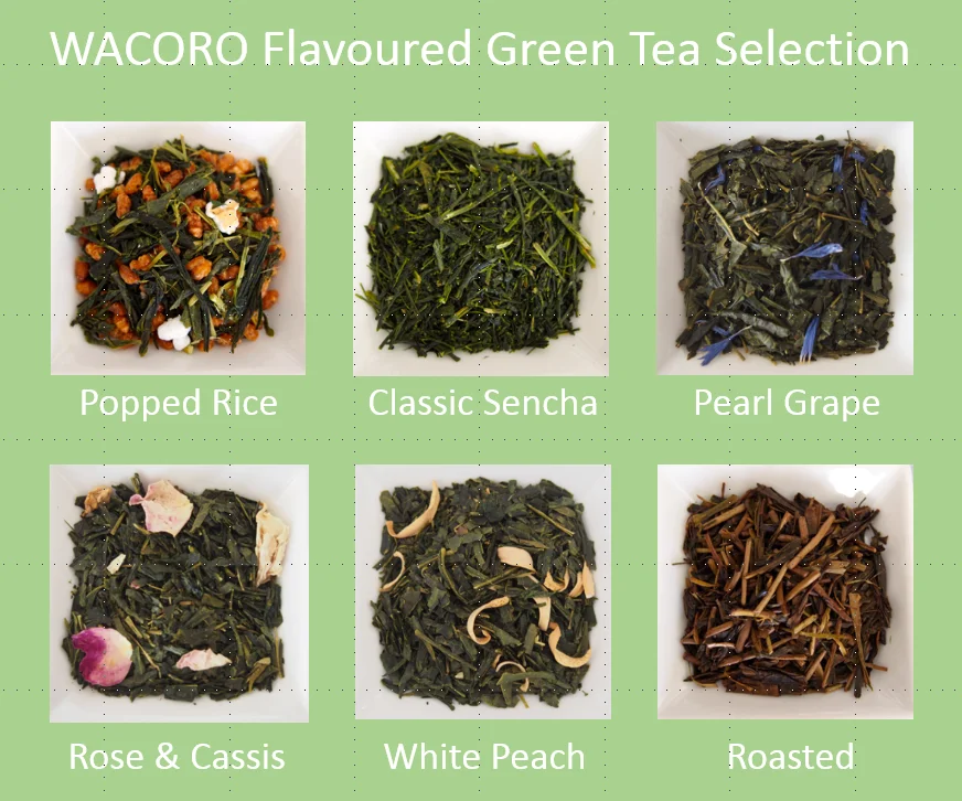 Classic Japanese sweet weight loss green tea bags loose tea leaf