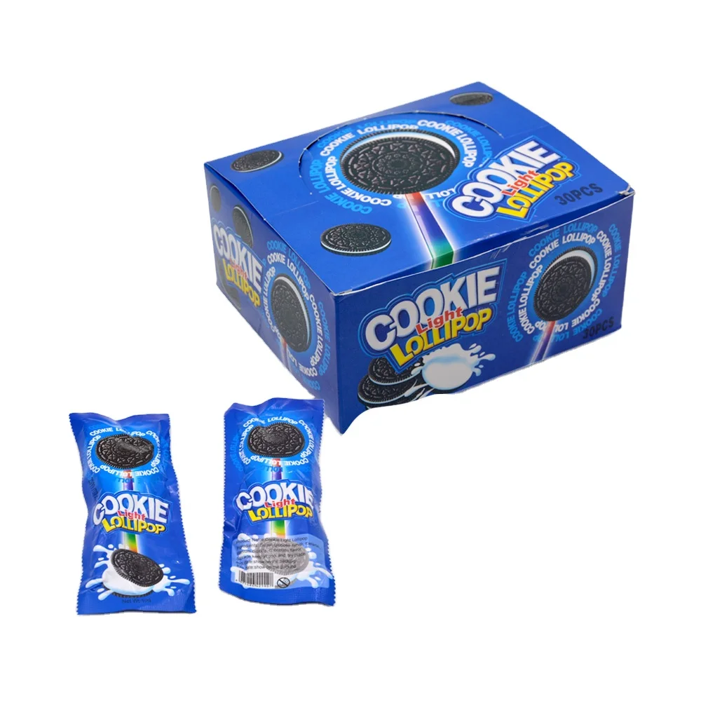 
cookie light lollipop hard candy  (60485394574)
