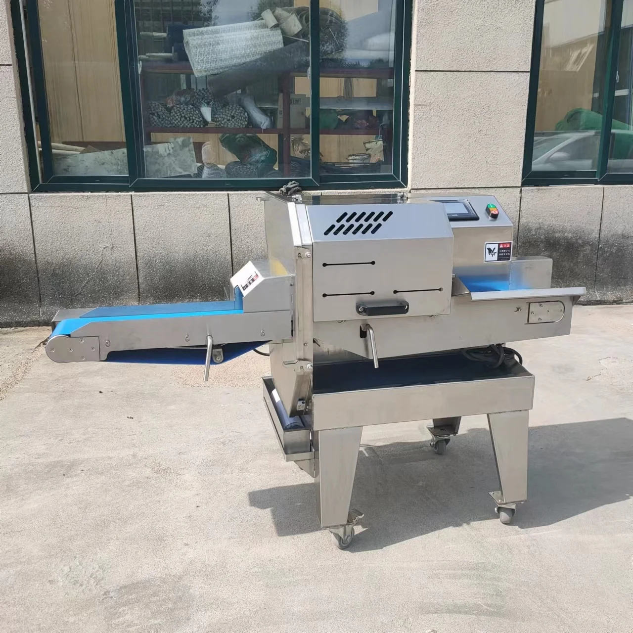 Automatic Commerical Meat Slicer for Cooked Meat and Vegetables Slicer High Efficiency Slicing Machine
