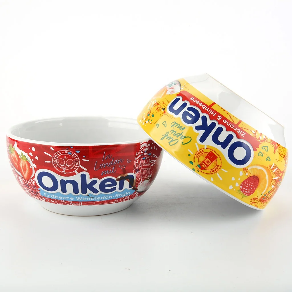 Custom logo 6inch stoneware dinner rice soup ceramic bowls for restaurant