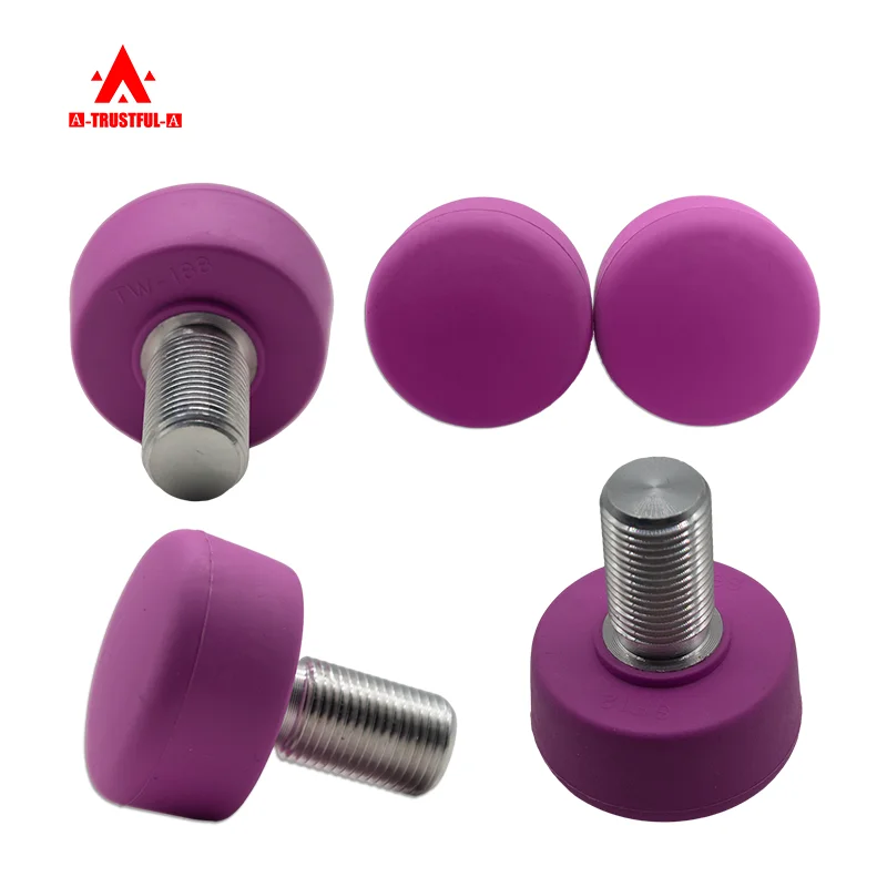 Hot sale professional high quality skate accessories high quality rubber adjustable roller skate brake head
