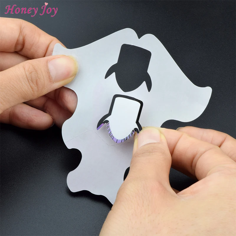 High Quality 100Pcs Fish Patten Uv Gel Acrylic Curve Nail Tips Extension Full