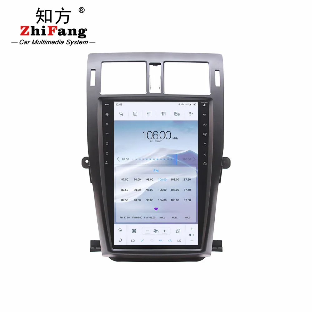 Toyota Android11 13.6inch Car Android Touch Screen GPS Stereo Radio Navigation System Video Car DVD Player for 2010-2013 Crown