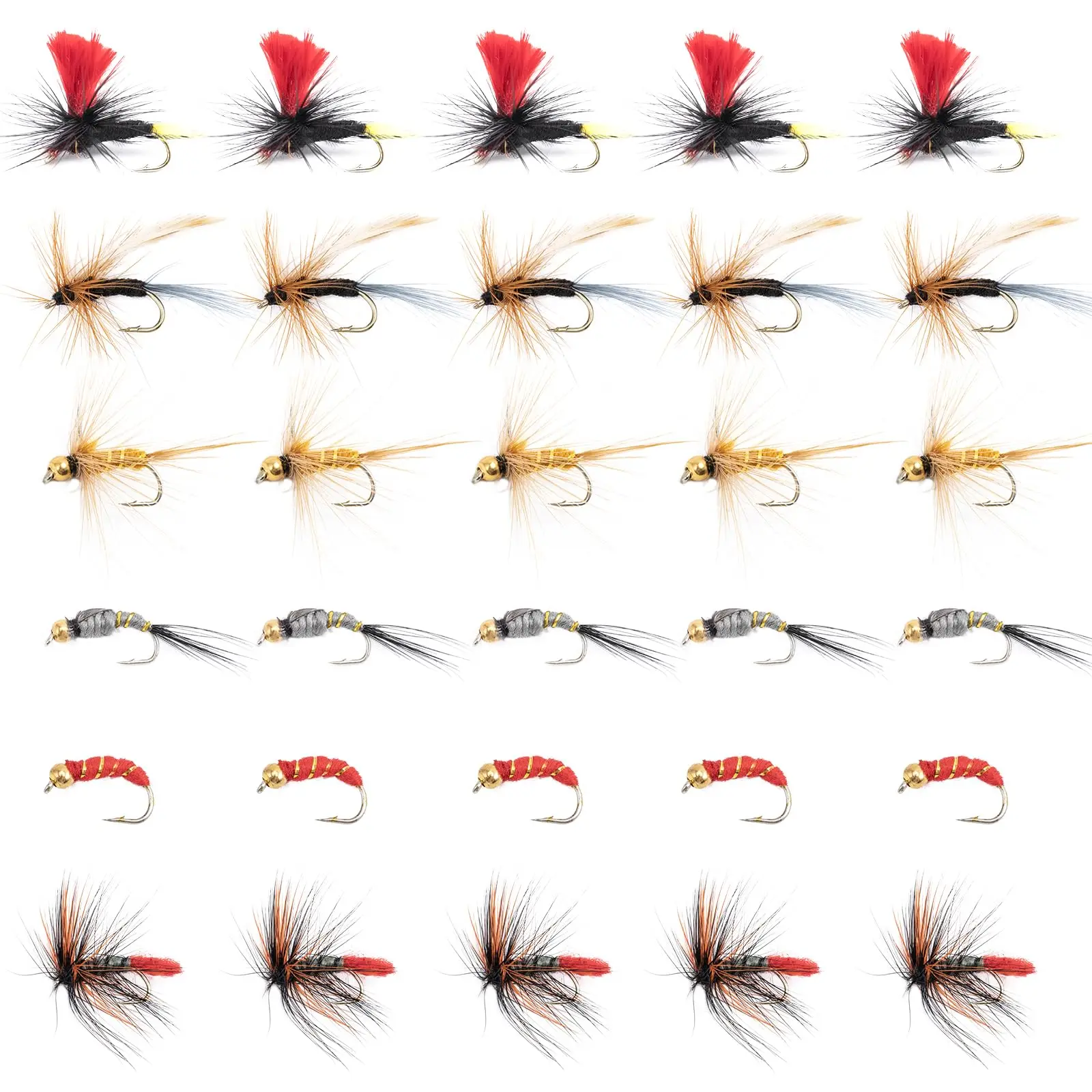 Dry fly Floating Foam beetles Fly Stimulator Trout Parachute Caddis Royal Wulff Mayfly Light Cahill Ginger Quill Fishing lure