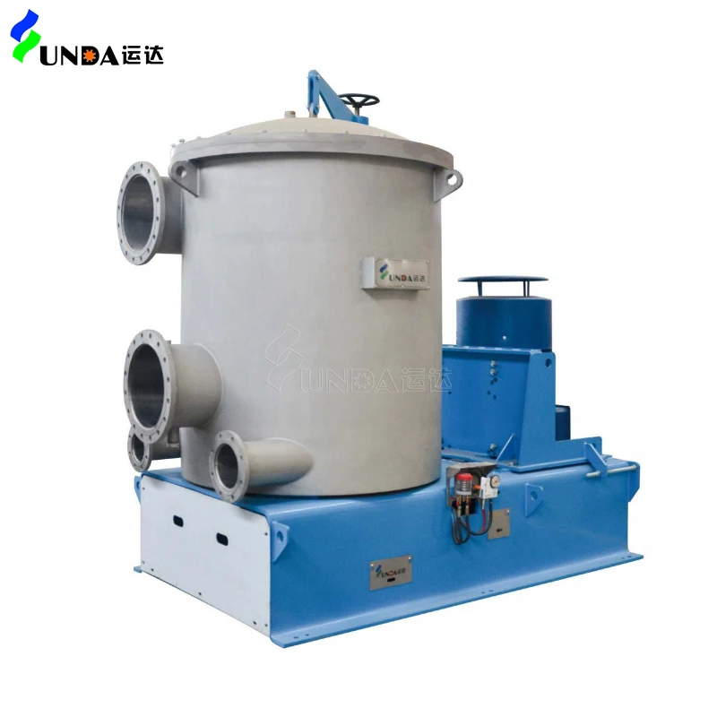 Mid consistency pressure screen fraction screen for paper plant pulp mill