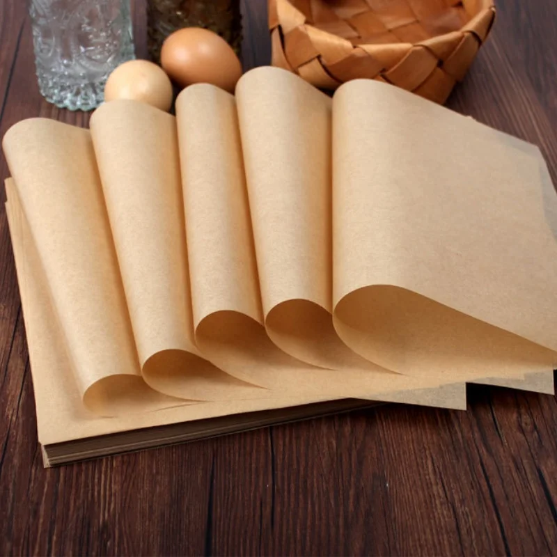 Wholesale oven safe single or double Silicone Coated Baking Paper raw material 35-60Gsm Jumbo roll