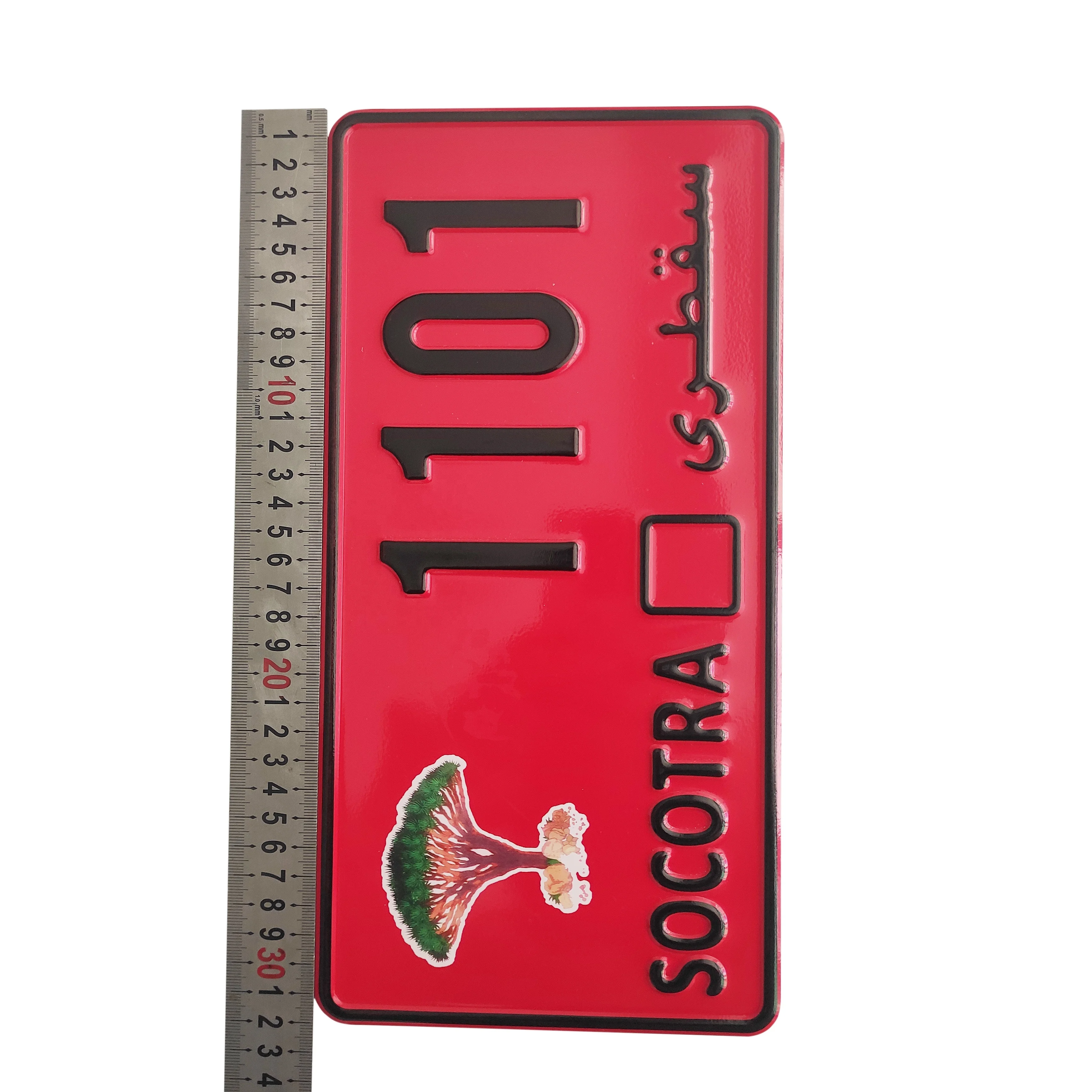 High Quality Custom Printing Privacy License Plate Aluminum Sheet Decorative Socotra Car Number Plate