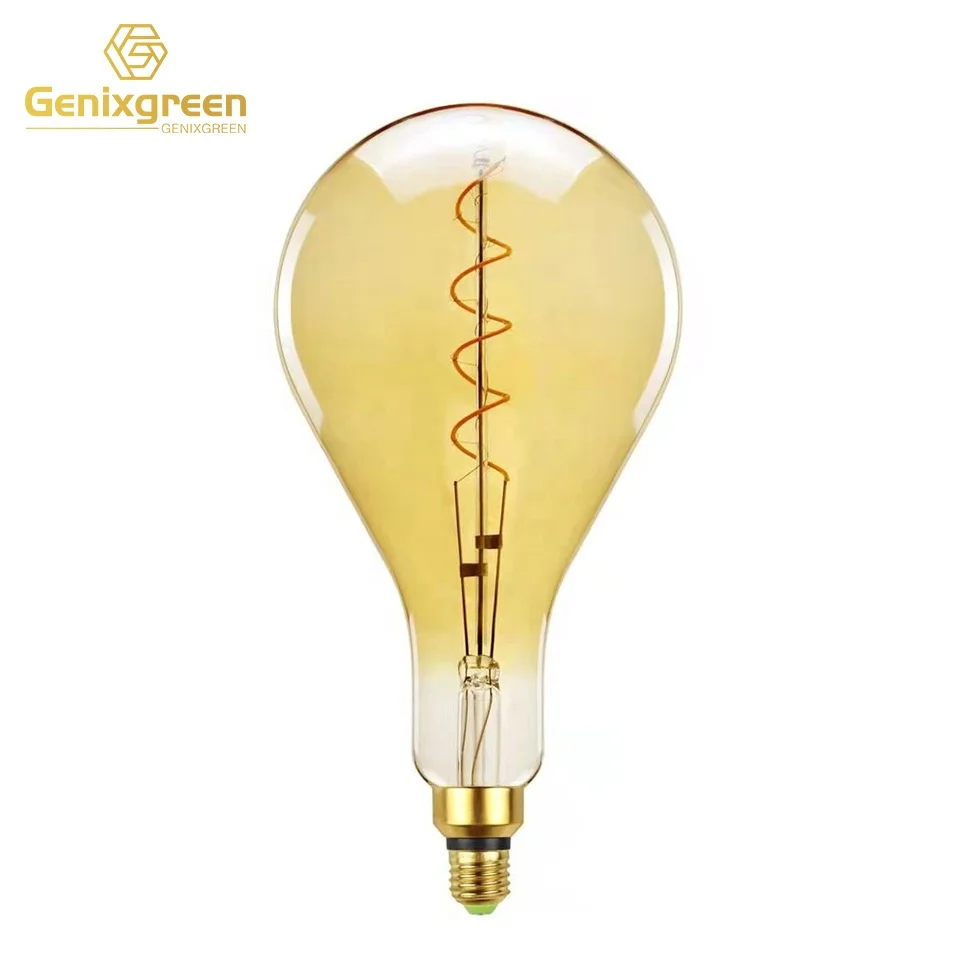 Dimmable Nostalgic A160 Giant Globe Filament Light Bulb E26 E27 220V Focos Vintage Decorative LED Edison Bulb for Pendant Lamp