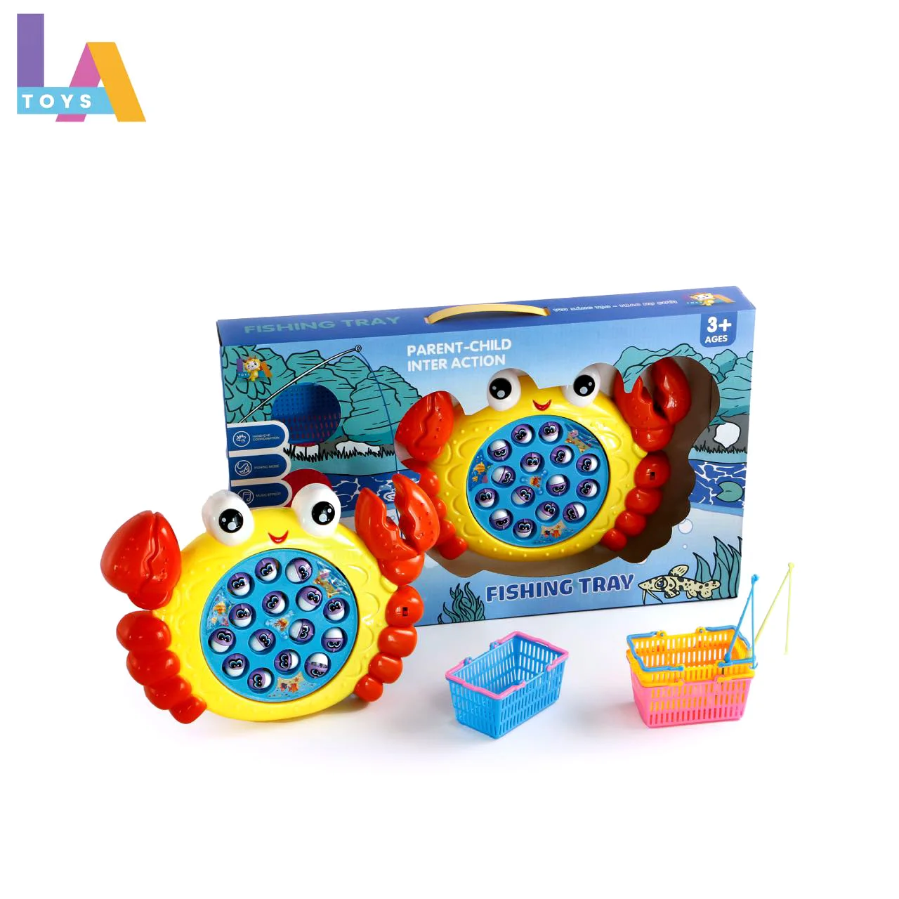 longthuy Factory manufacturing  Fish shape Magnet fishing toy for kids