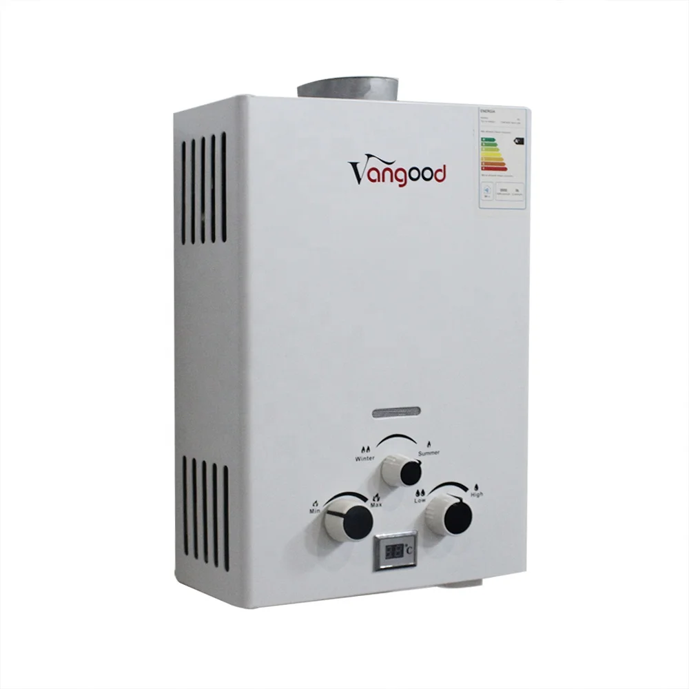 Wholesale Custom Low Price Open Flue Type Natural Portable 6l Gas Water Heater