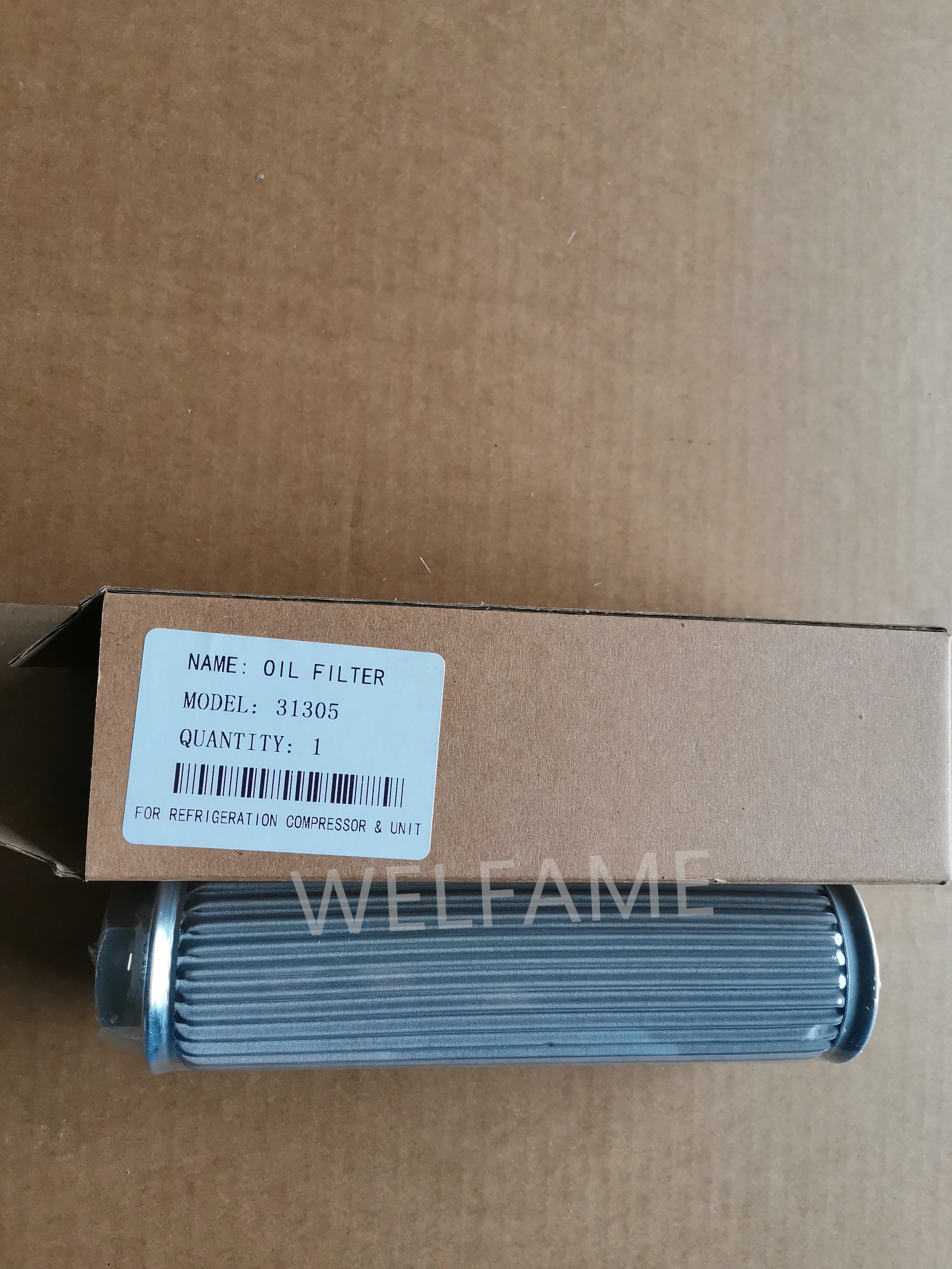 Chinese supplier OEM  Oil Filter  for  refrigeration compressor parts  31305