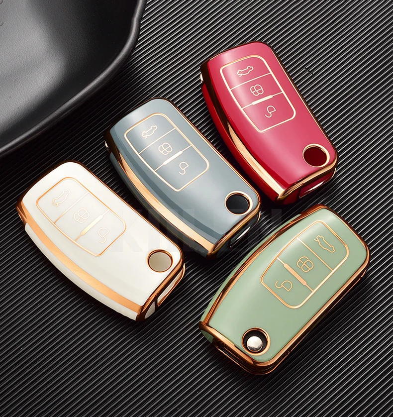 Free Sample Factory Stock For Kia for Toyota for Suzuki for Honda for Ford For Nissan for Renualt for Hyundai Car Key Case