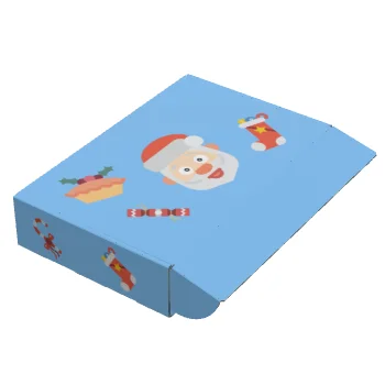 Merry Christmas Shipping mailer Box Clothes Hat Scarf Gift Christmas Box Fashion Cool Santa Claus Gift boxes